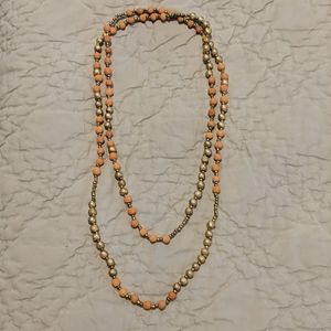 Noonday layered beaded necklace